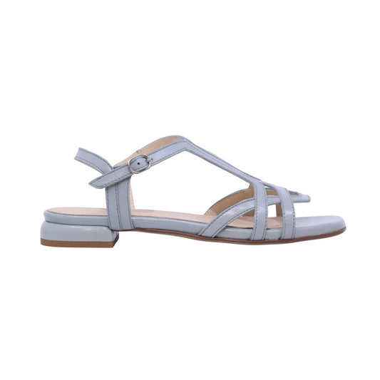 Triver Flight Arrods 858 46 sandalo donna in pelle azzurro felce con cinturino 
