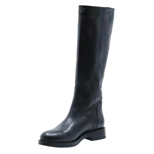 Curiositè 2628 stivale donna in pelle nera 