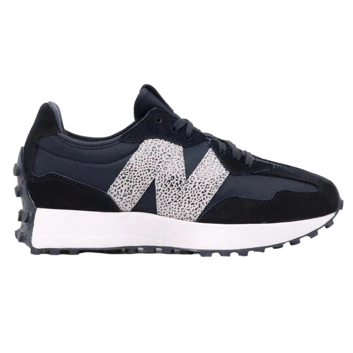 New Balance WS327PH sneaker donna in suede e mesh nero 