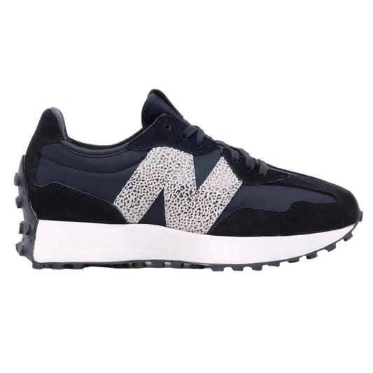 New Balance WS327PH sneaker donna in suede e mesh nero 