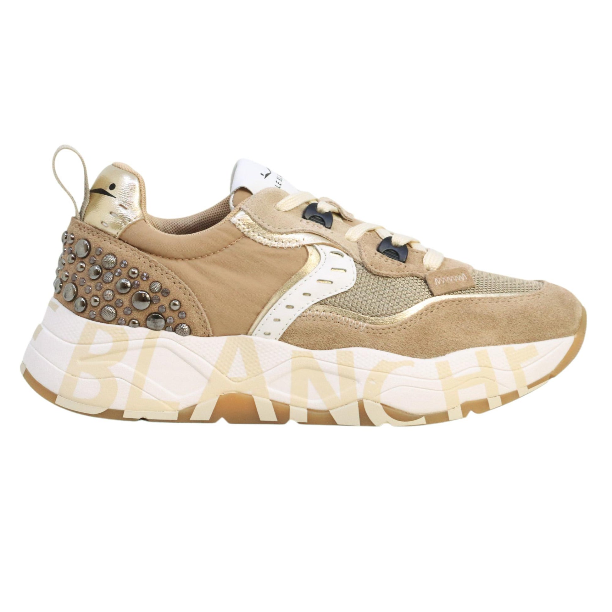 Voile Blanche Club 105 Sneaker donna in camoscio marrone 