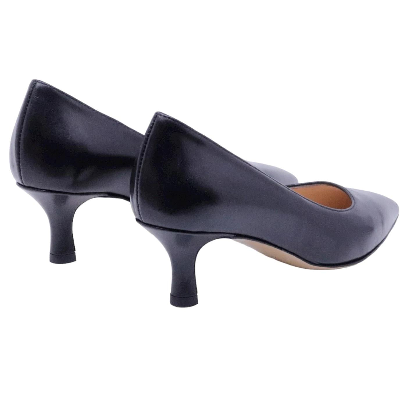 Décolleté donna Le Briella Z892 in pelle nera 