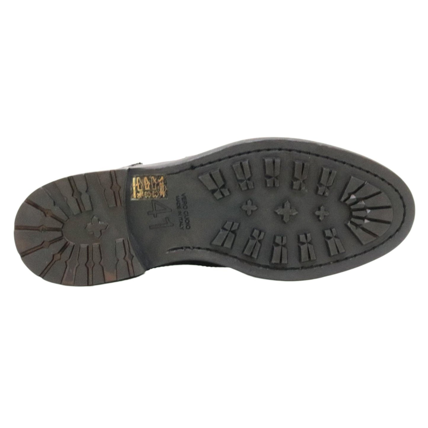 Crispiniano 481 derby uomo pelle nera 
