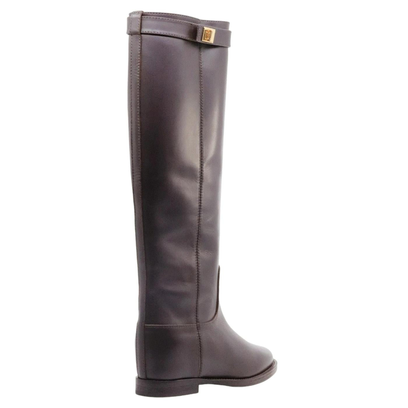 Via Roma 15 3807 Santa Monica stivale donna in pelle testa di moro Made in Italy 