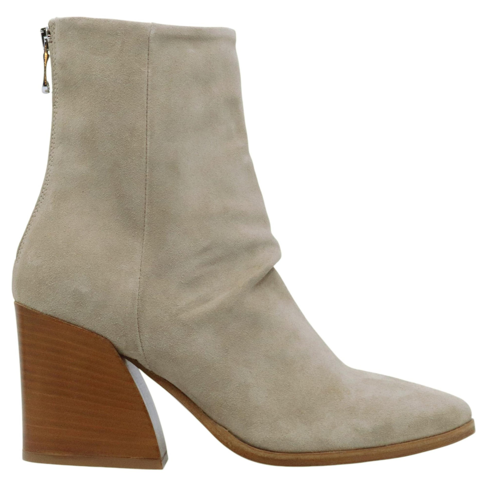 Stivaletto donna Curiositè 1636 in camoscio taupe 