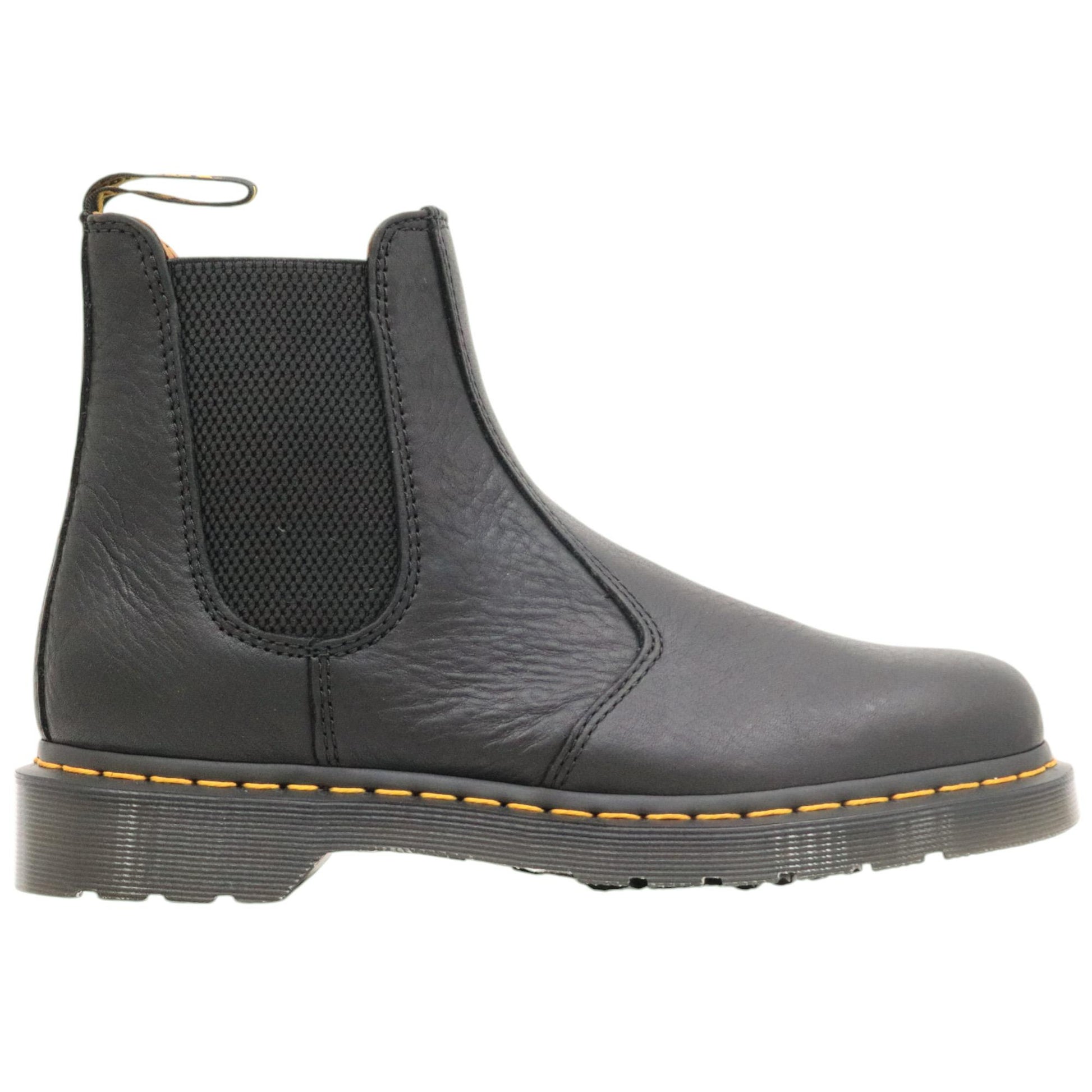 Dr. Martens 2976 YS chelsea boot uomo pelle nera ambassador 