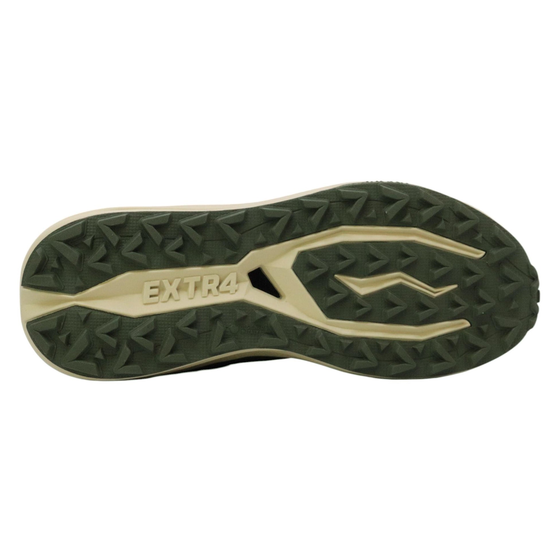 Extr4 Kaizen XL 1.04 sneaker uomo in suede e tessuto tecnico verde e nero 8701744TECNICOBCO-VERDE EXTR4