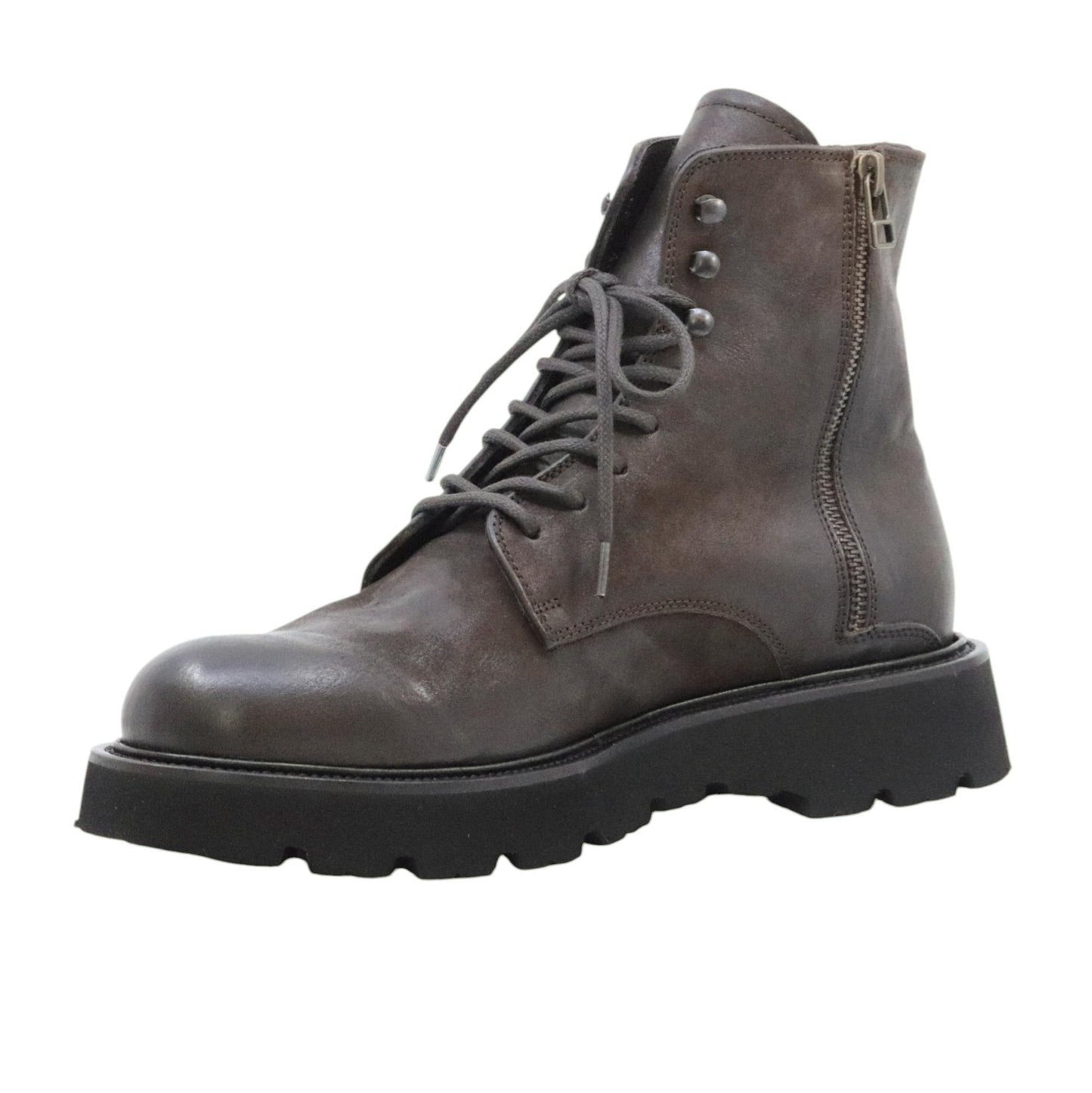 Pawelk's 25403 stivaletto uomo pelle caffè 