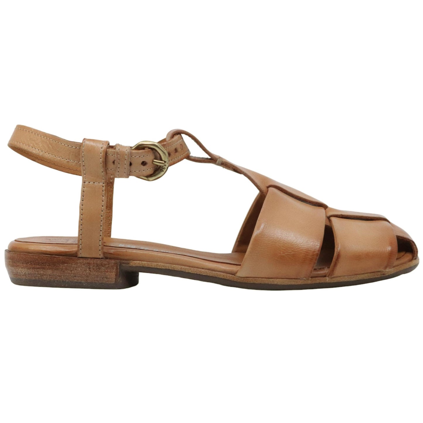 Sandalo donna AS98 B59109 in pelle grano 