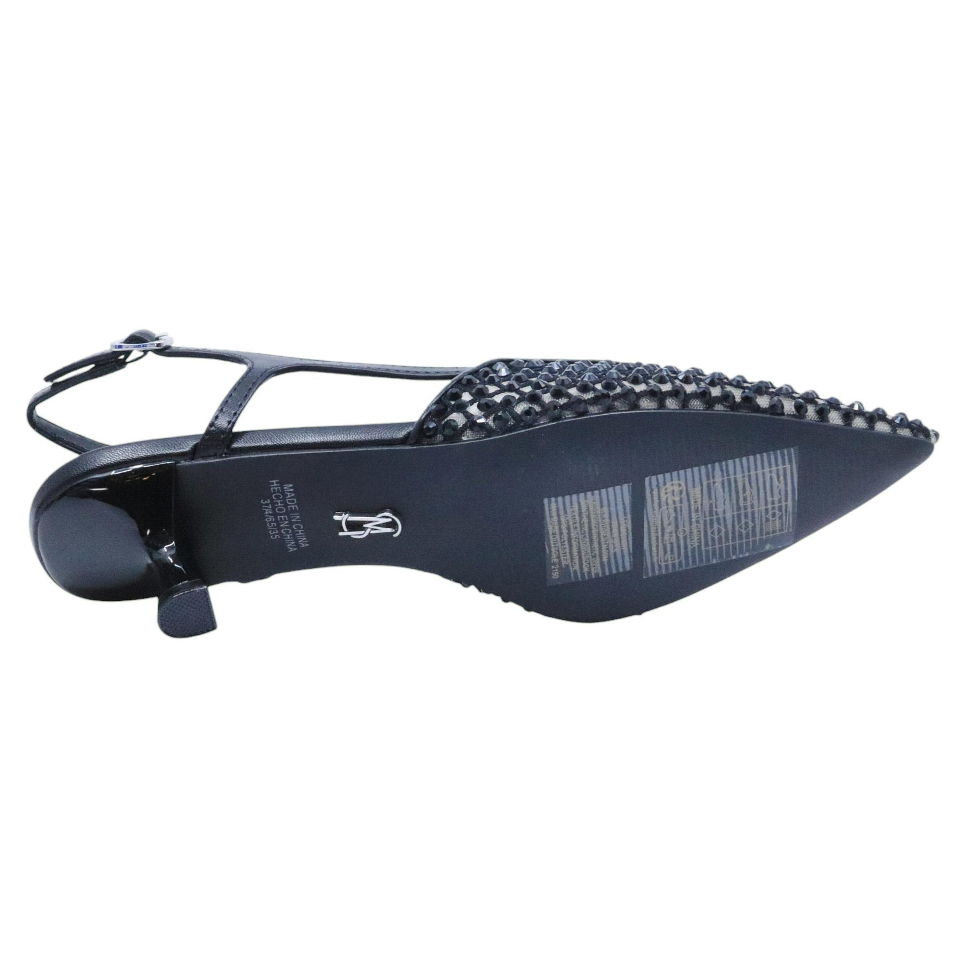 Steve Madden Legaci MR slingback donna in mesh nero 