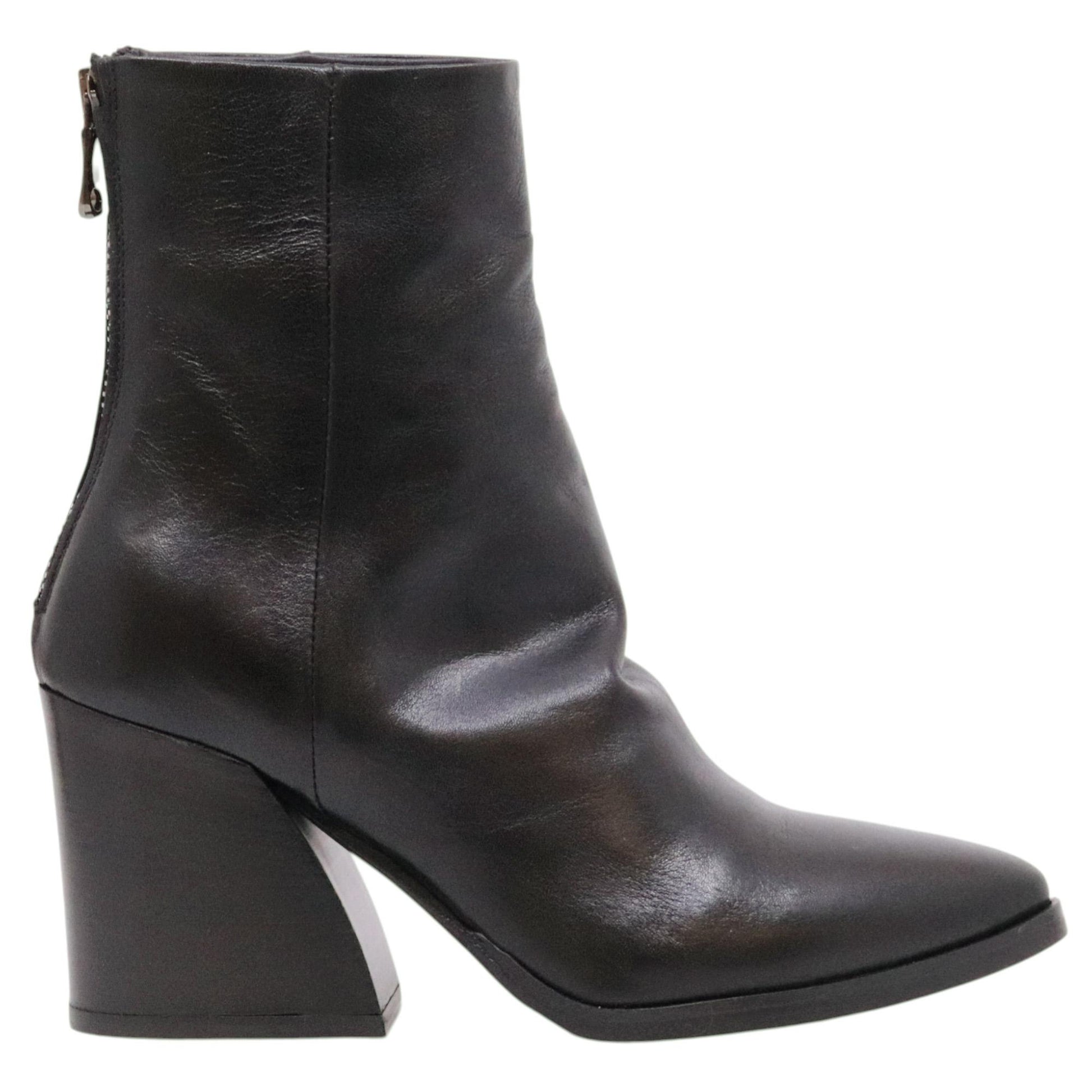 Curiositè 1636 stivaletto donna pelle nero 