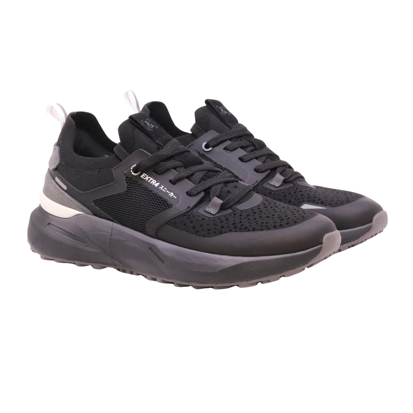 Extr4 Kaizen 3.03 sneaker uomo nera in tessuto tecnico traspirante 