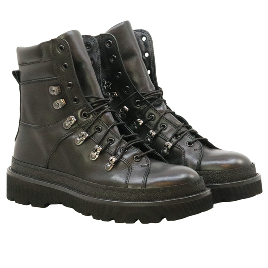 Pawelk's Calif 25430 stivaletto pedula uomo in pelle nera 