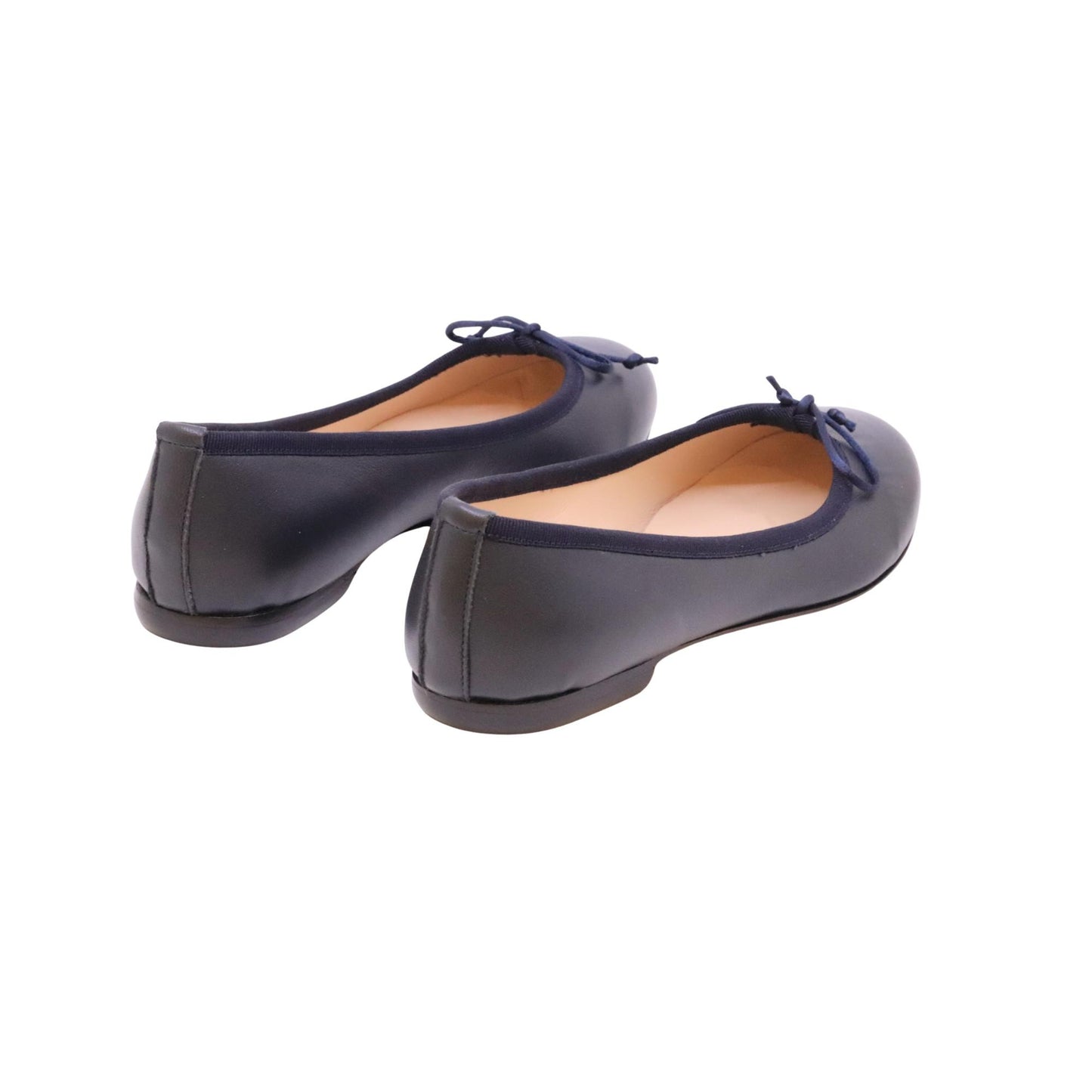 Jaffè 301 ballerina donna in pelle nappa blu elegante Made in Italy 