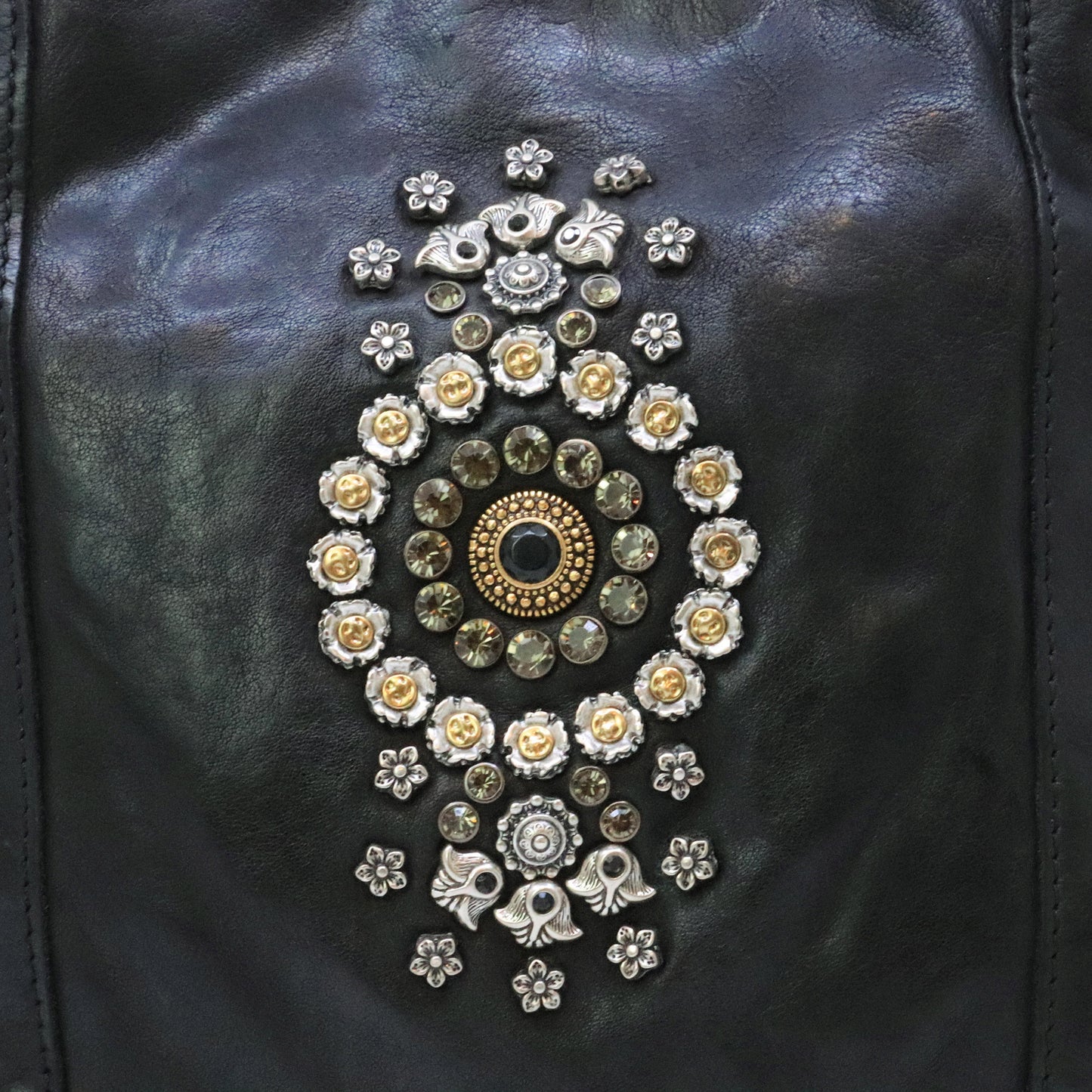 Campomaggi Nora borsa donna in pelle nera C035340NDX2885C0001 CAMPOMAGGI