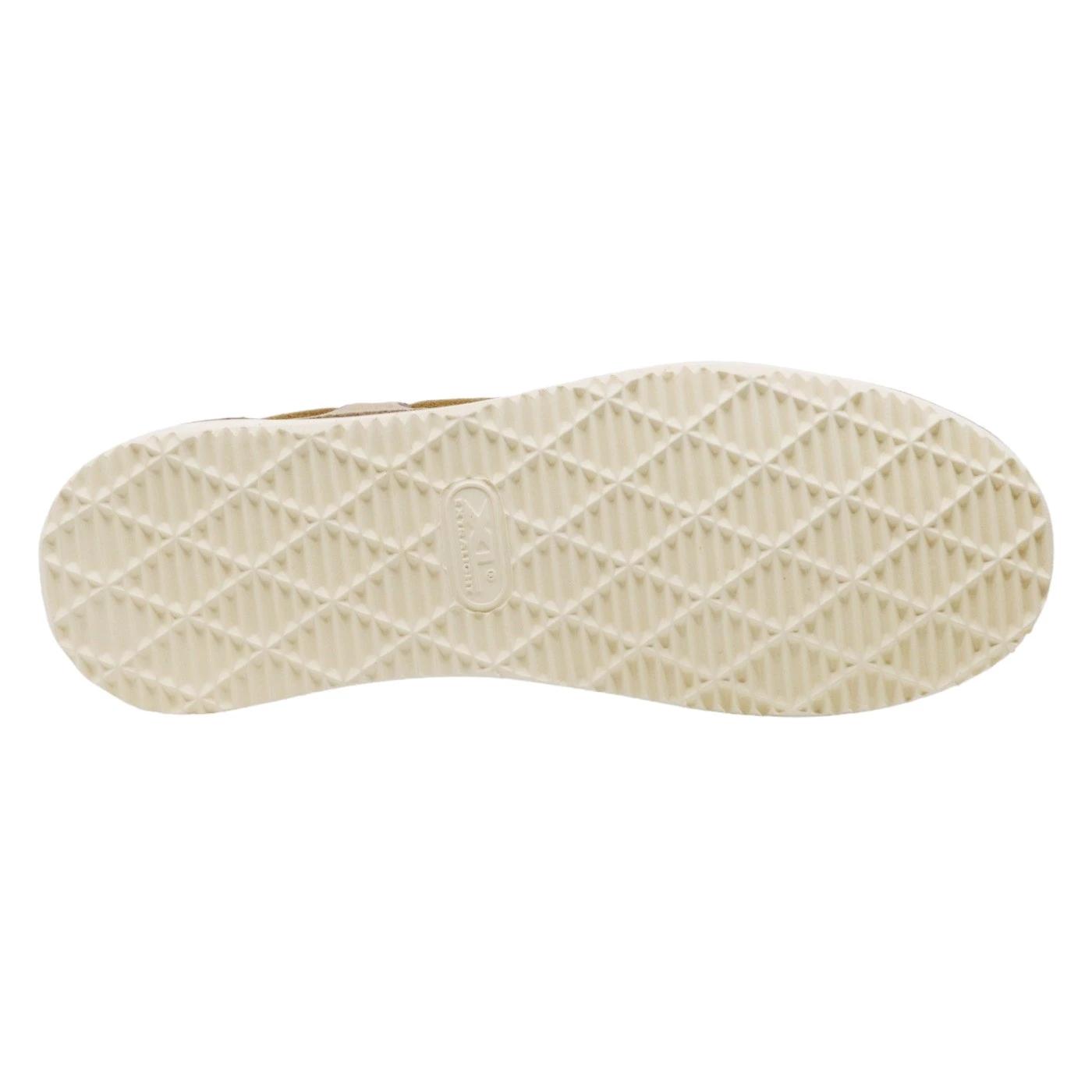 Astorflex Bomaflex stivaletto da uomo in pelle scamosciata di colore ecrù 