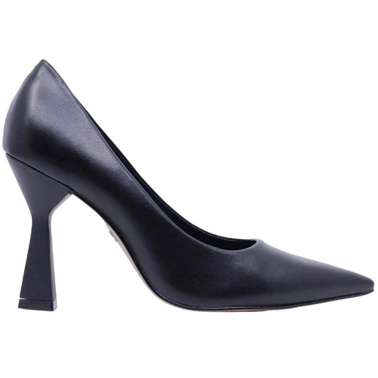 Décolleté donna Carrano 613001 in pelle vernice di colore nero 
