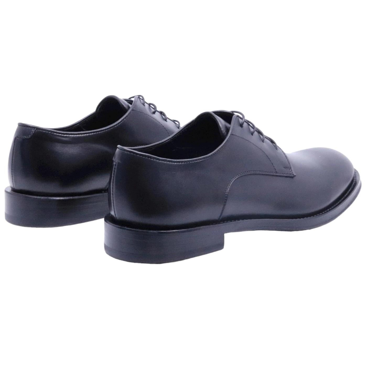 Scarpa Derby uomo Corvari in pelle nera 