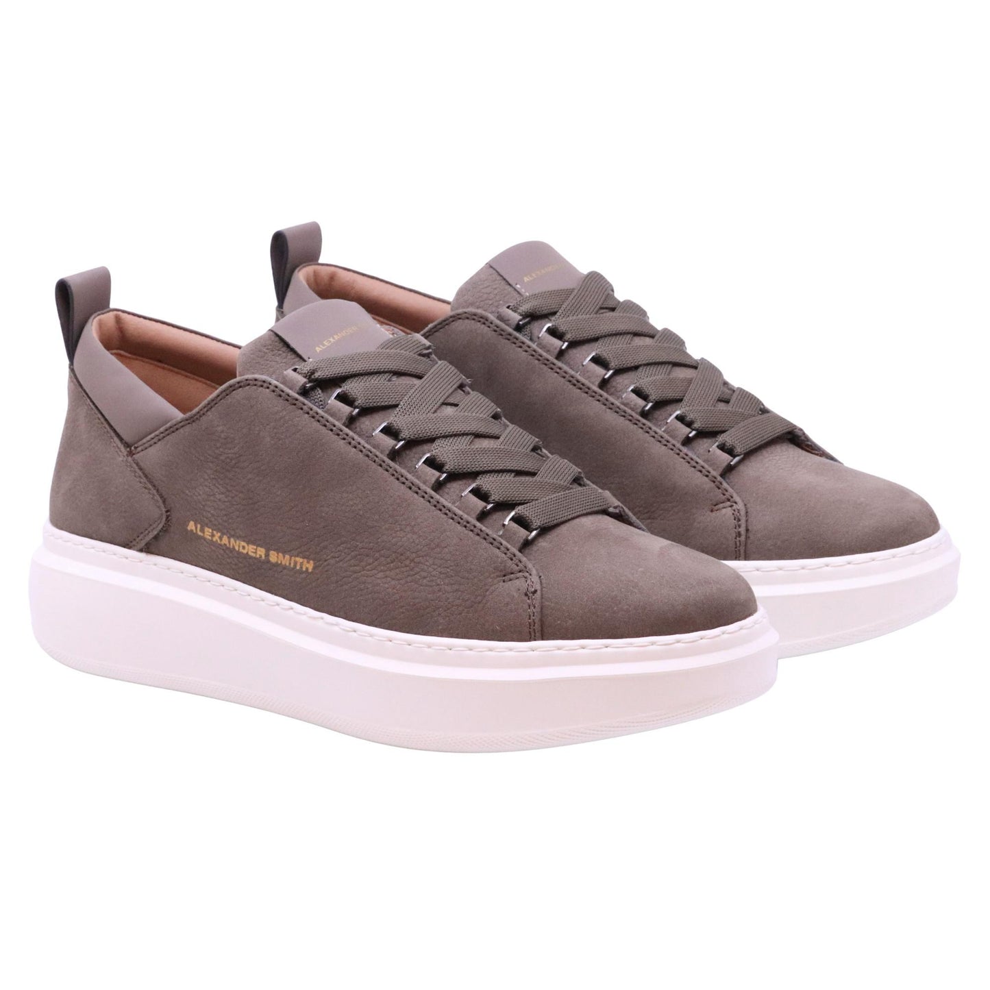 Alexander Smith Wembley 2253 sneaker uomo nabuk marrone 
