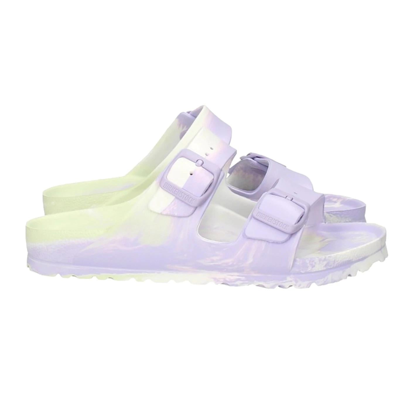 Birkenstock Arizona EVA Faded Lime Multicolor sandalo donna uomo waterproof ultraleggero 