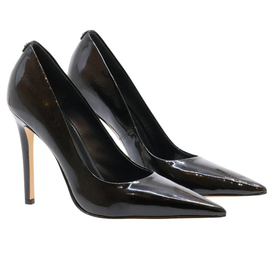 Michael Kors Elyse High Pump décolleté donna in pelle verniciata nera 