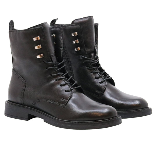 MJUS T81208 Fiammetta stivaletto donna in pelle nera 