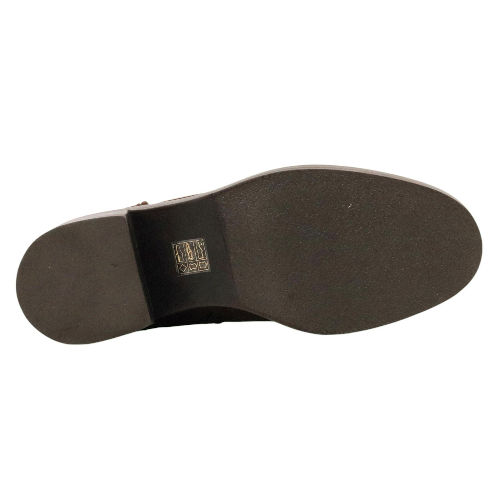 Triver Flight 780 13 stivaletto donna camoscio marrone con tacco 