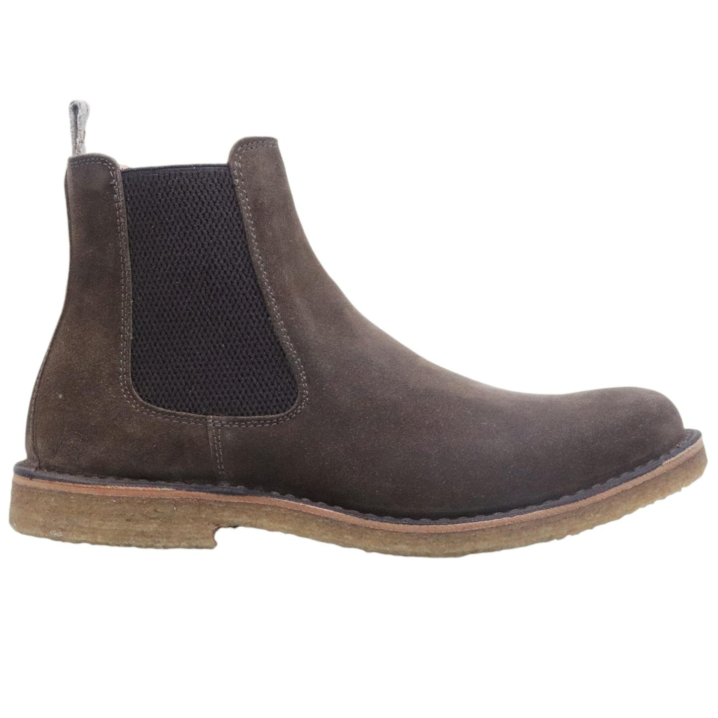 Astorflex Bitflex 480 chelsea boot uomo in camoscio marrone scuro 