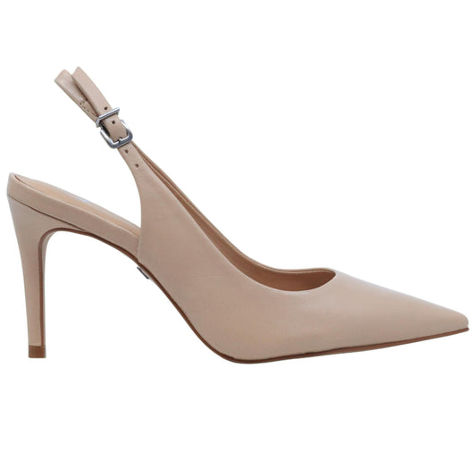 Slingback donna Carrano 195096 in pelle crema 