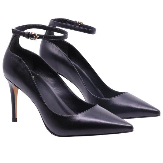 Décolleté donna Carrano 195139 in pelle di colore nero 