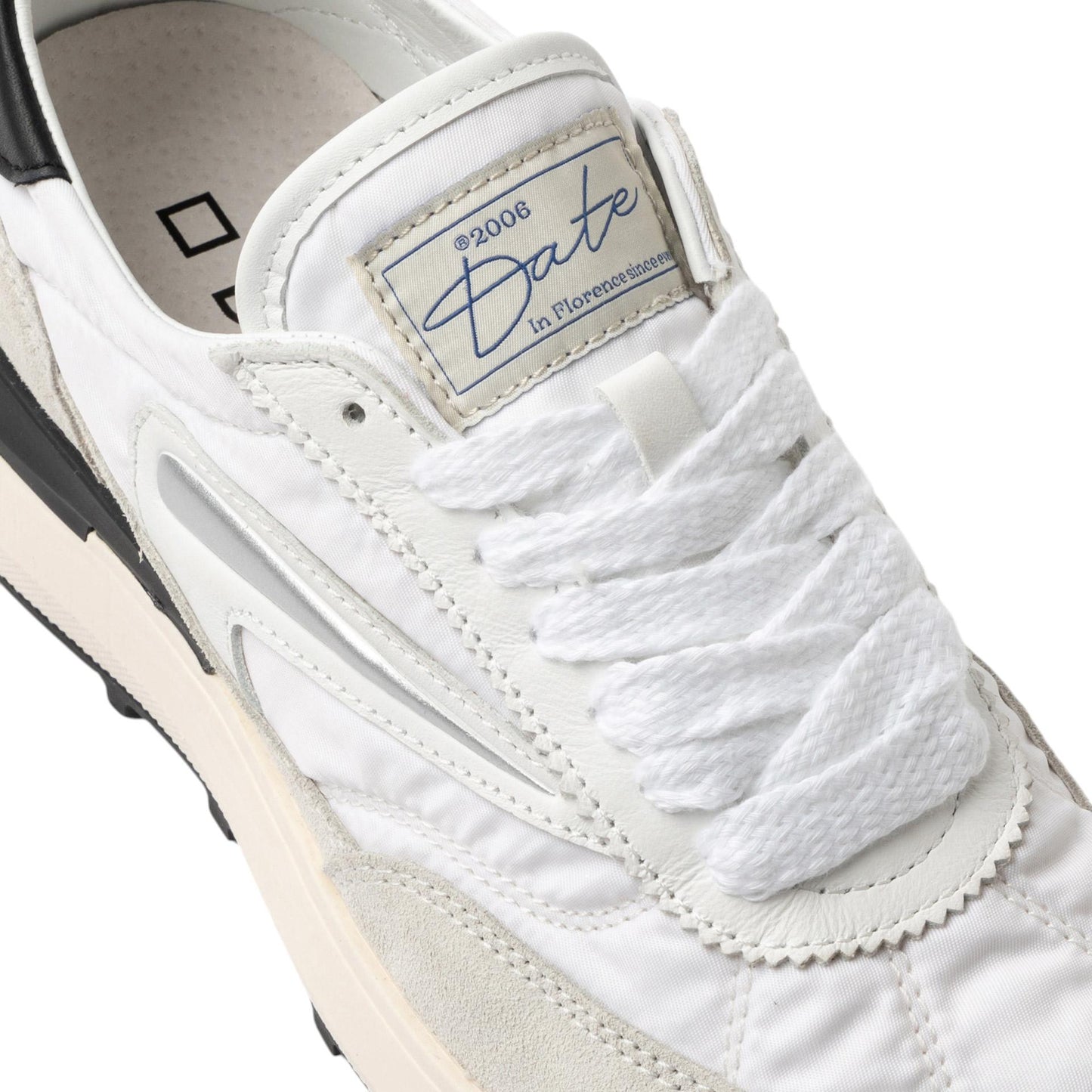 DATE Athleta AT NY WB sneaker donna in nylon bianco 