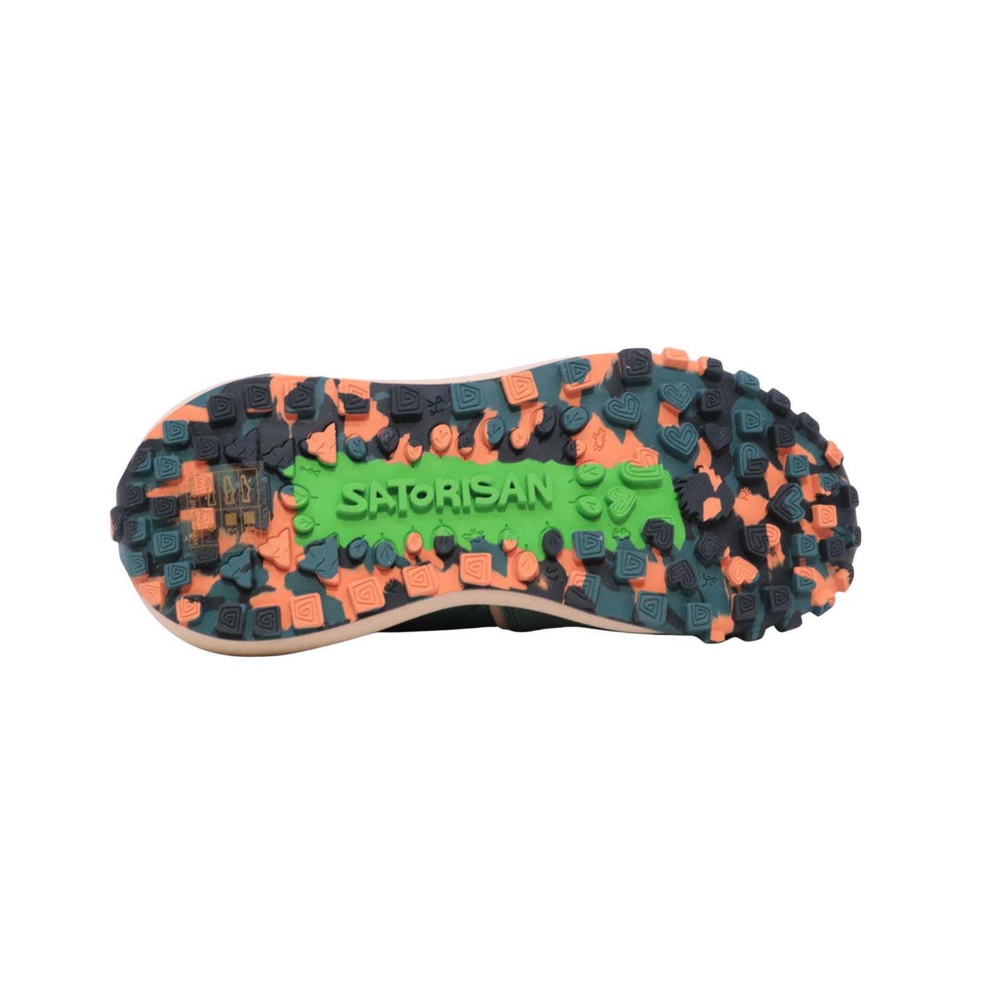 Satorisan Chacrona Metta Linen Didi sneaker donna in camoscio e tessuto verde 