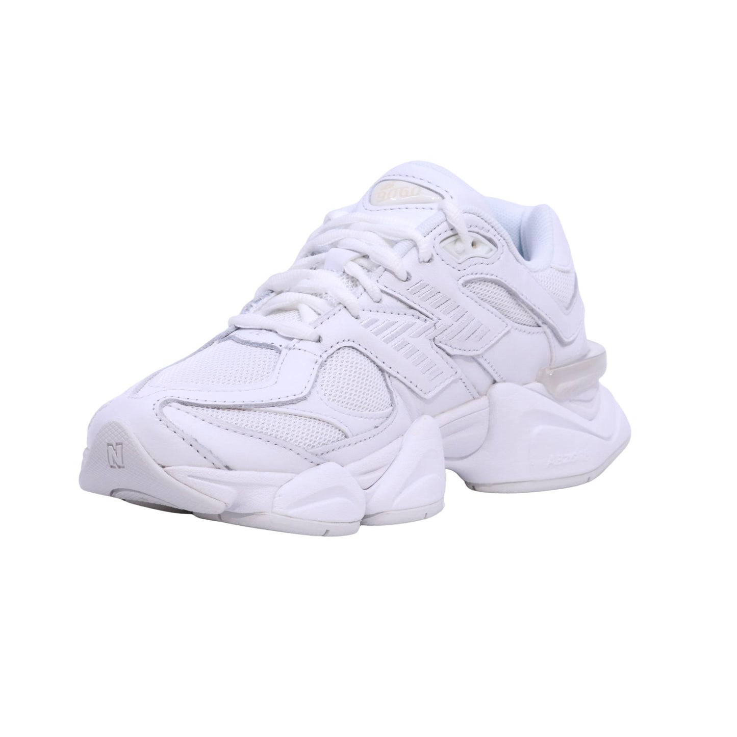 New Balance 9060 NRJ sneaker in pelle bianca 