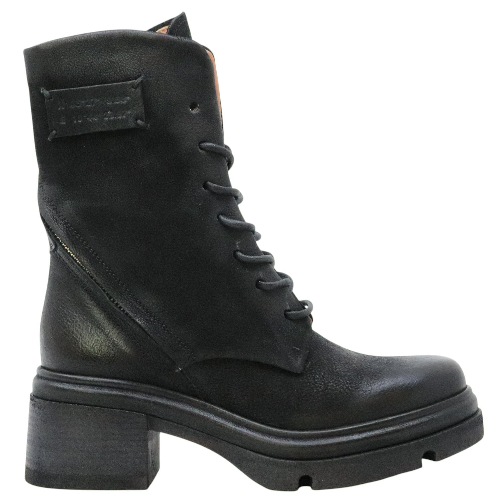 AS98 Eden A89229 anfibio donna in pelle nera 