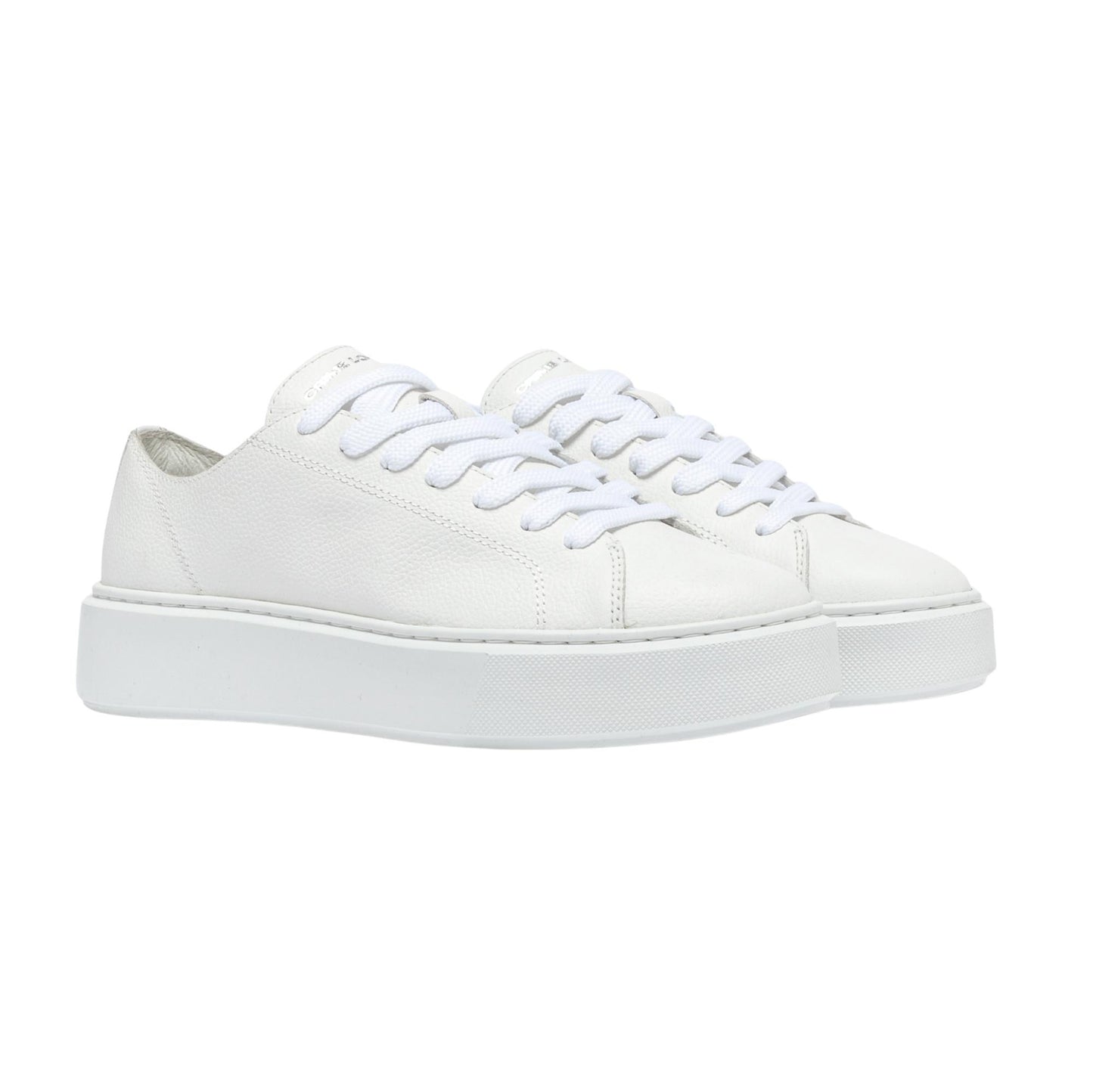 Crime London Raw Cut All White 20850 sneaker donna 