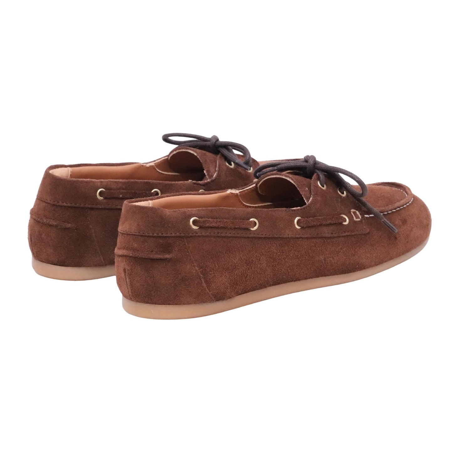 Fabio Rusconi BR2625 scarpa da barca donna in camoscio marrone 