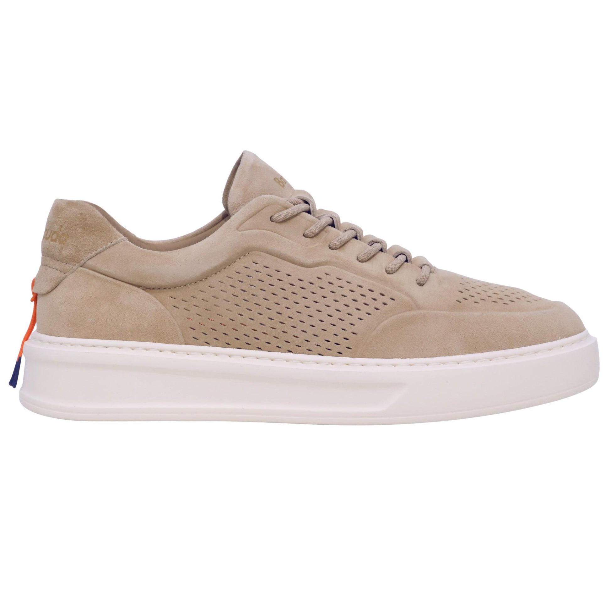 Barracuda Phoenix BU3612 tabacco sneaker in camoscio traforato 