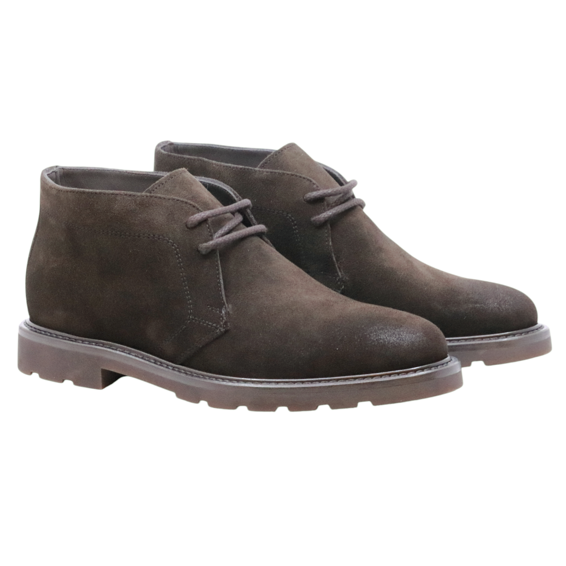 Triver Flight 798 polacchino uomo in suede marrone<BR/> 