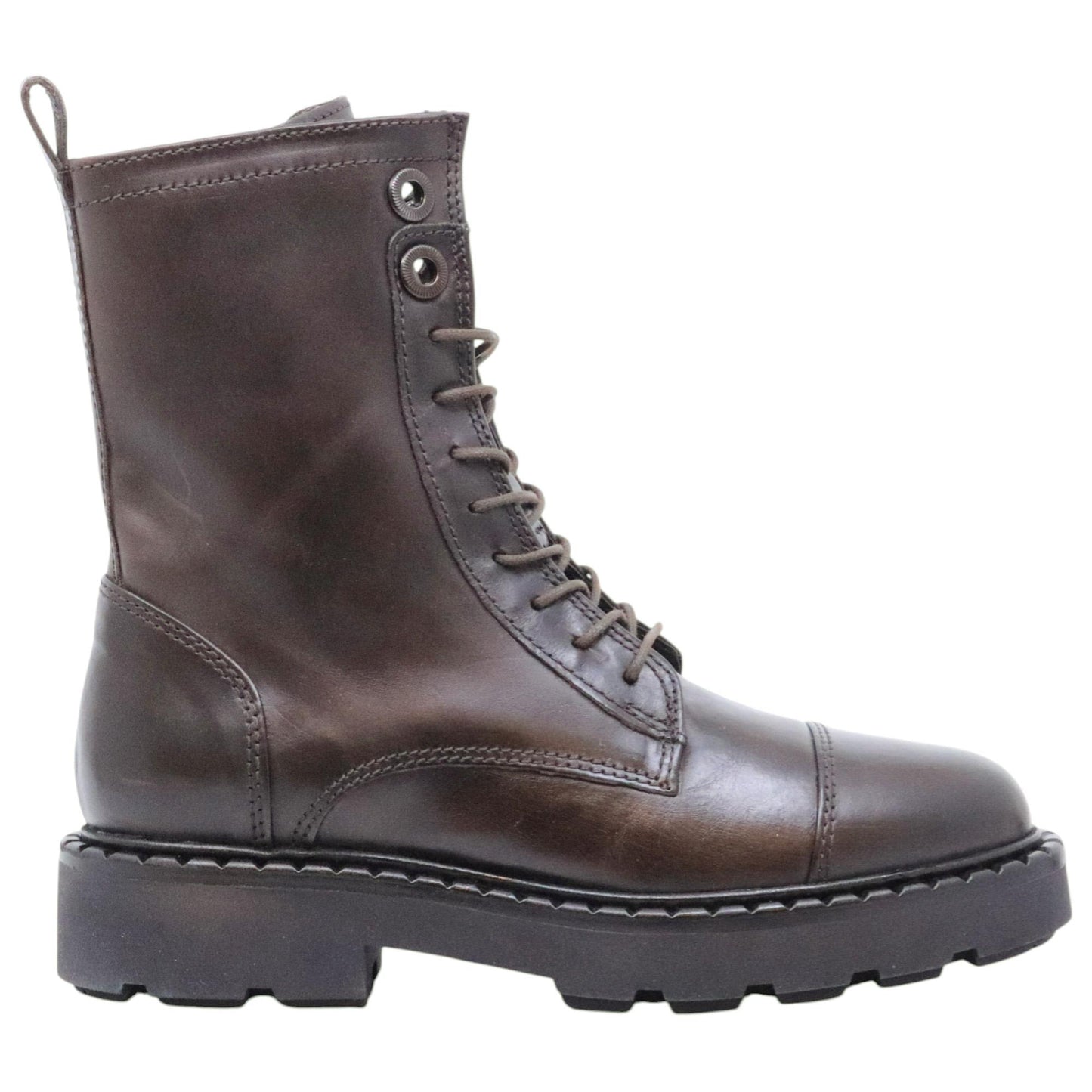 MJUS L88208 anfibio donna in pelle marrone 