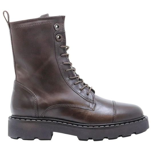 MJUS L88208 anfibio donna in pelle marrone 