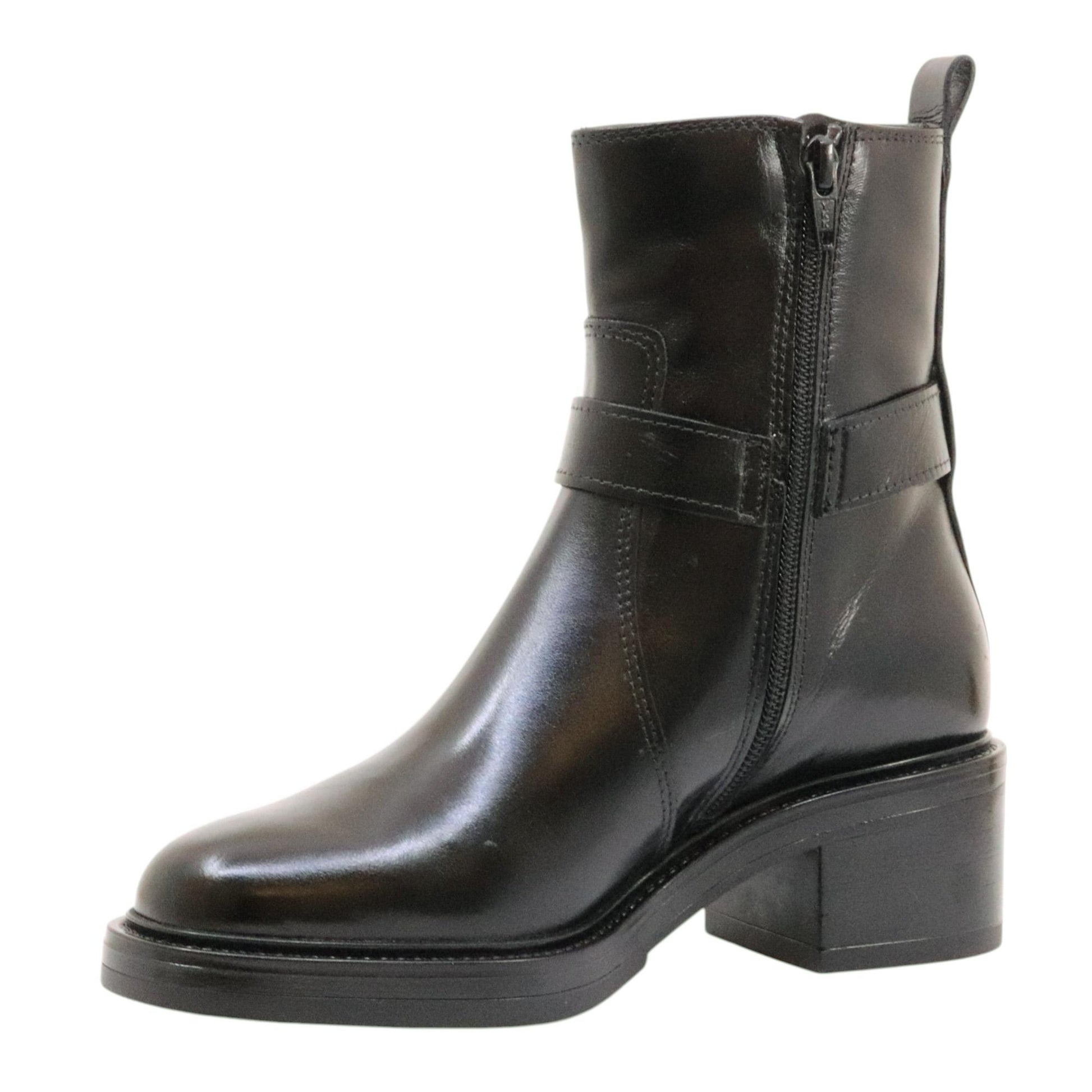 MJUS Charmi L99204 stivaletto donna in pelle nera 