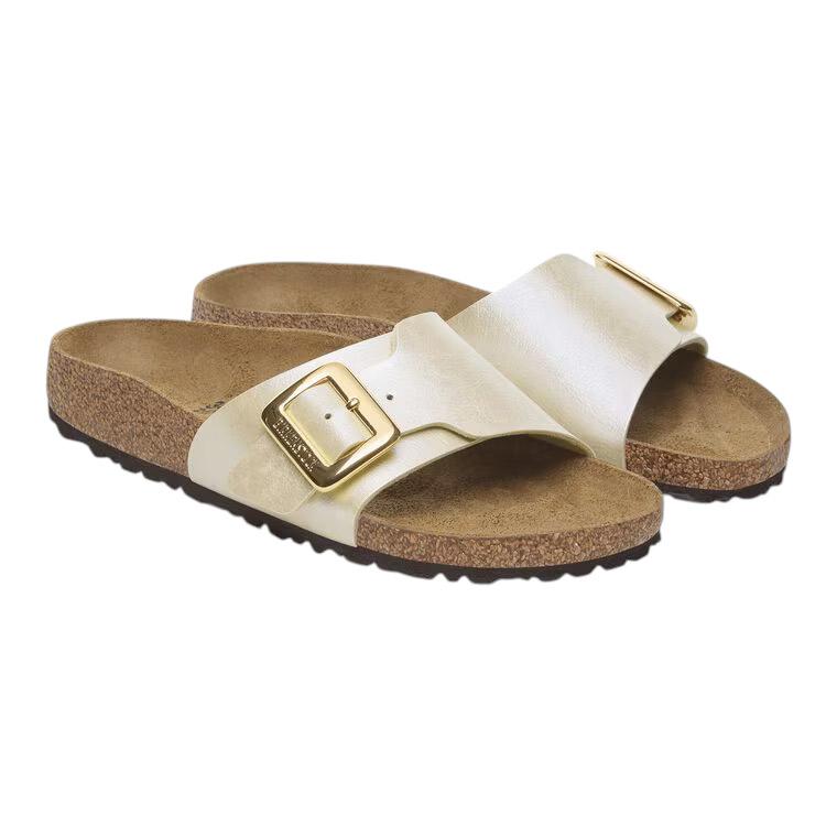Birkenstock Catalina Graceful sandalo da donna bianco perla 