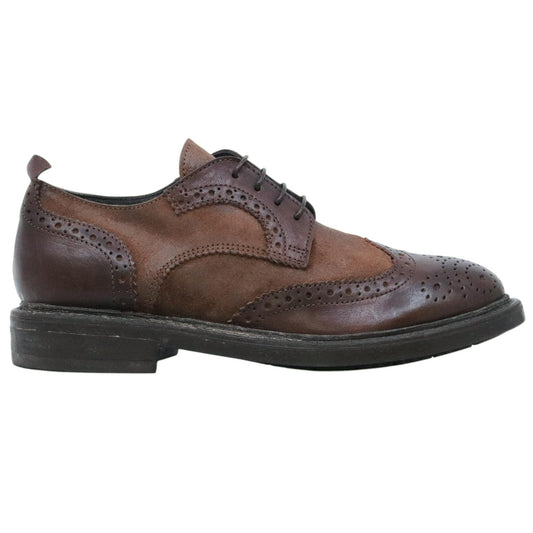 Moma 52514A scarpa uomo in pelle marrone 