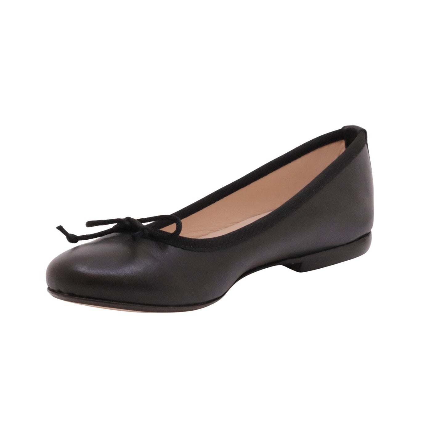 Jaffè 301 ballerina donna in pelle nappa nera elegante Made in Italy 