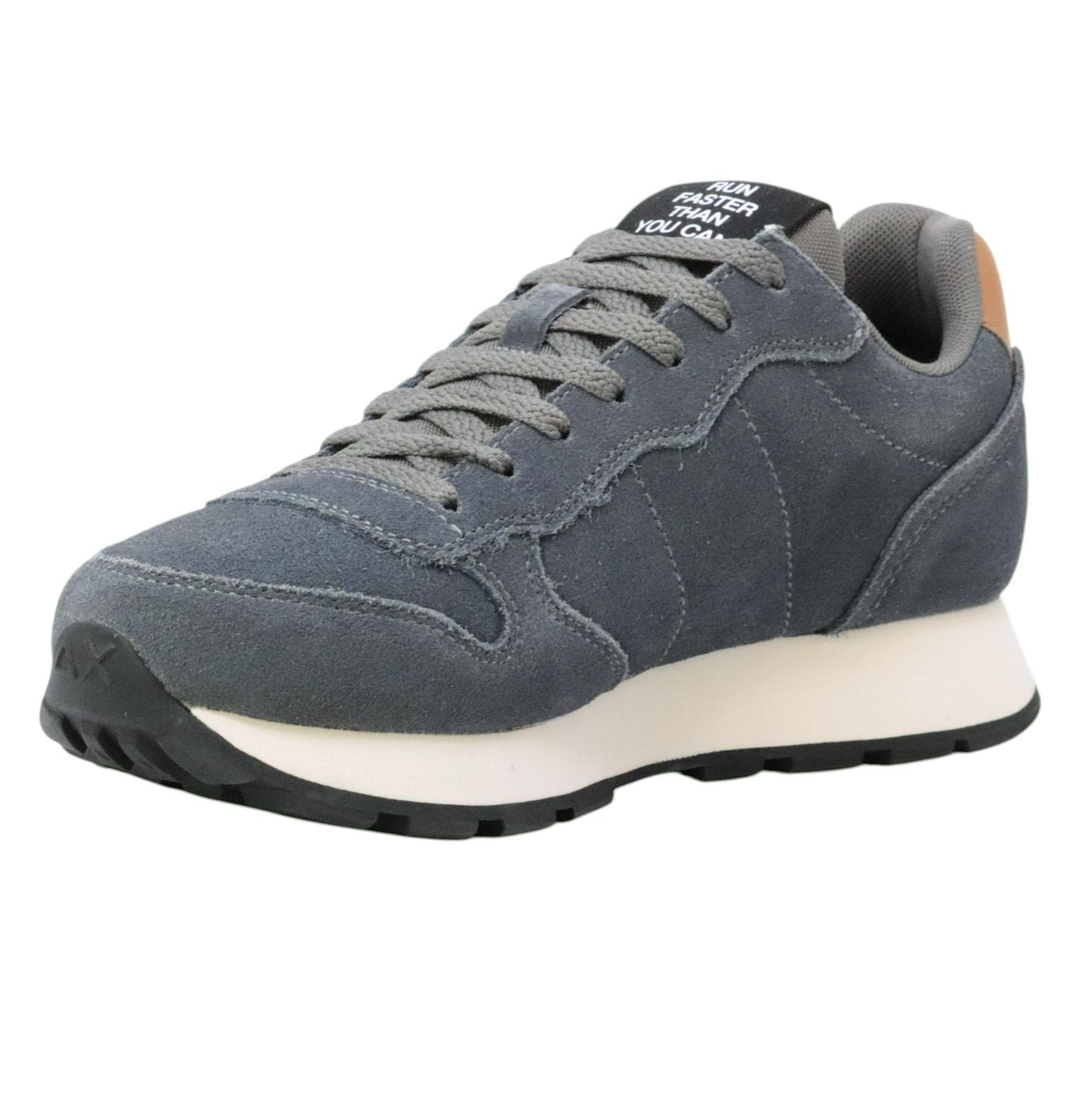 SUN68 Tom Suede Z45106 sneaker uomo in suede grigio 