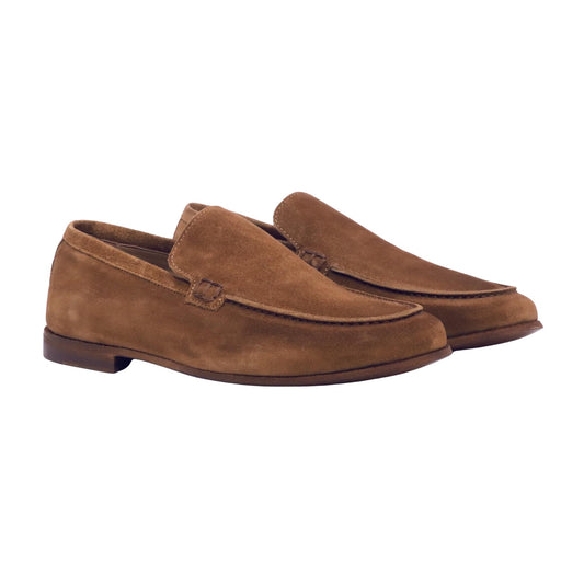 Ducanero 2969 Sensory mocassino uomo in camoscio marrone birra 