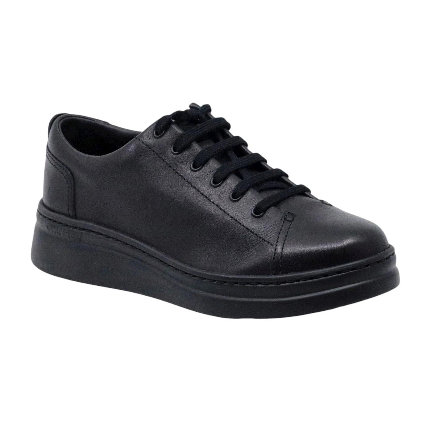 Sneaker donna Camper in pelle di colore nero 