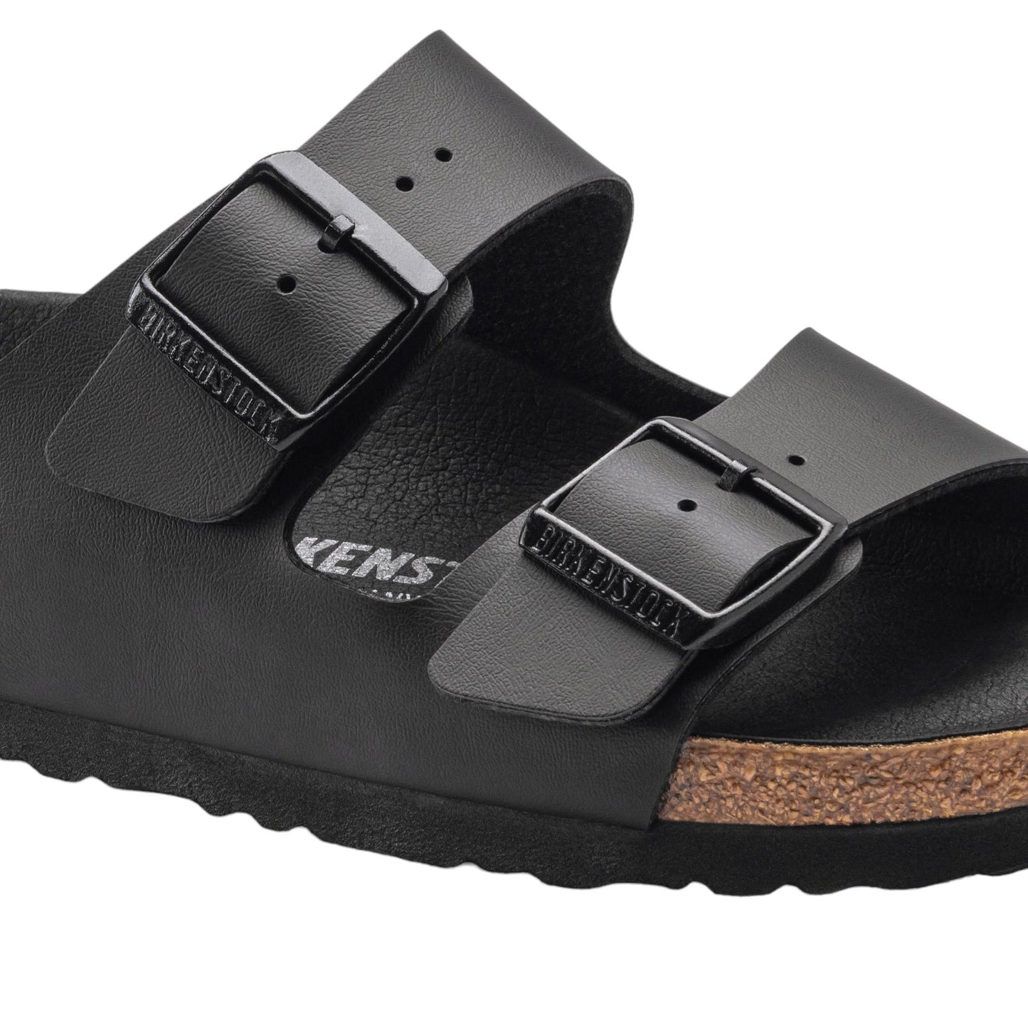 Birkenstock Arizona Triples Black sandalo doppia fibbia nera 