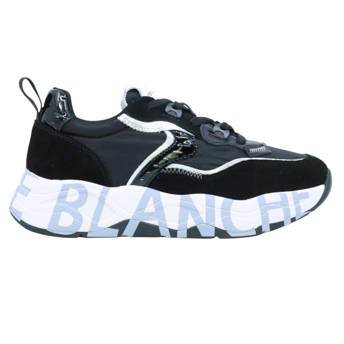 Voile Blanche Club 105 Sneaker donna in camoscio nero 