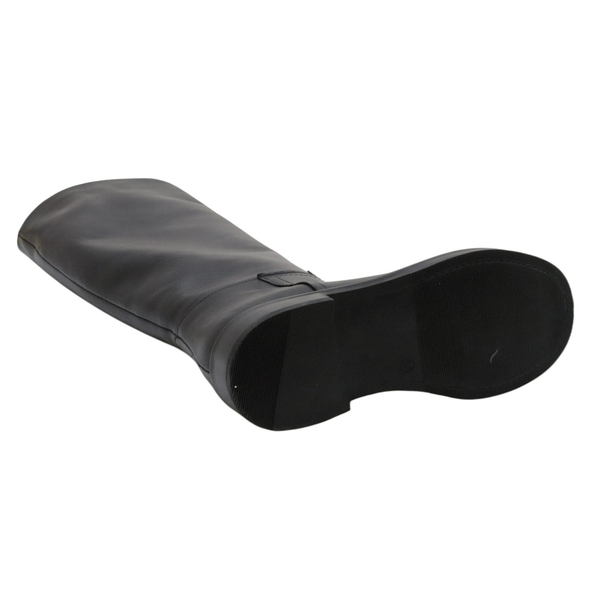 The Seller MW560 stivale donna in pelle nera 